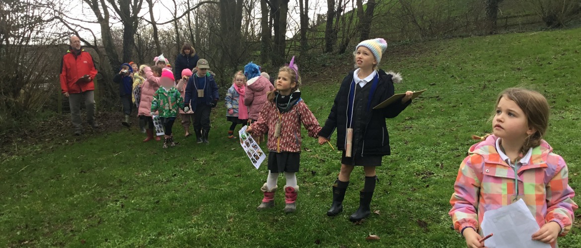 Bird watching with Classes 1 and 2