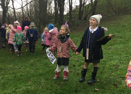 Bird watching with Classes 1 and 2