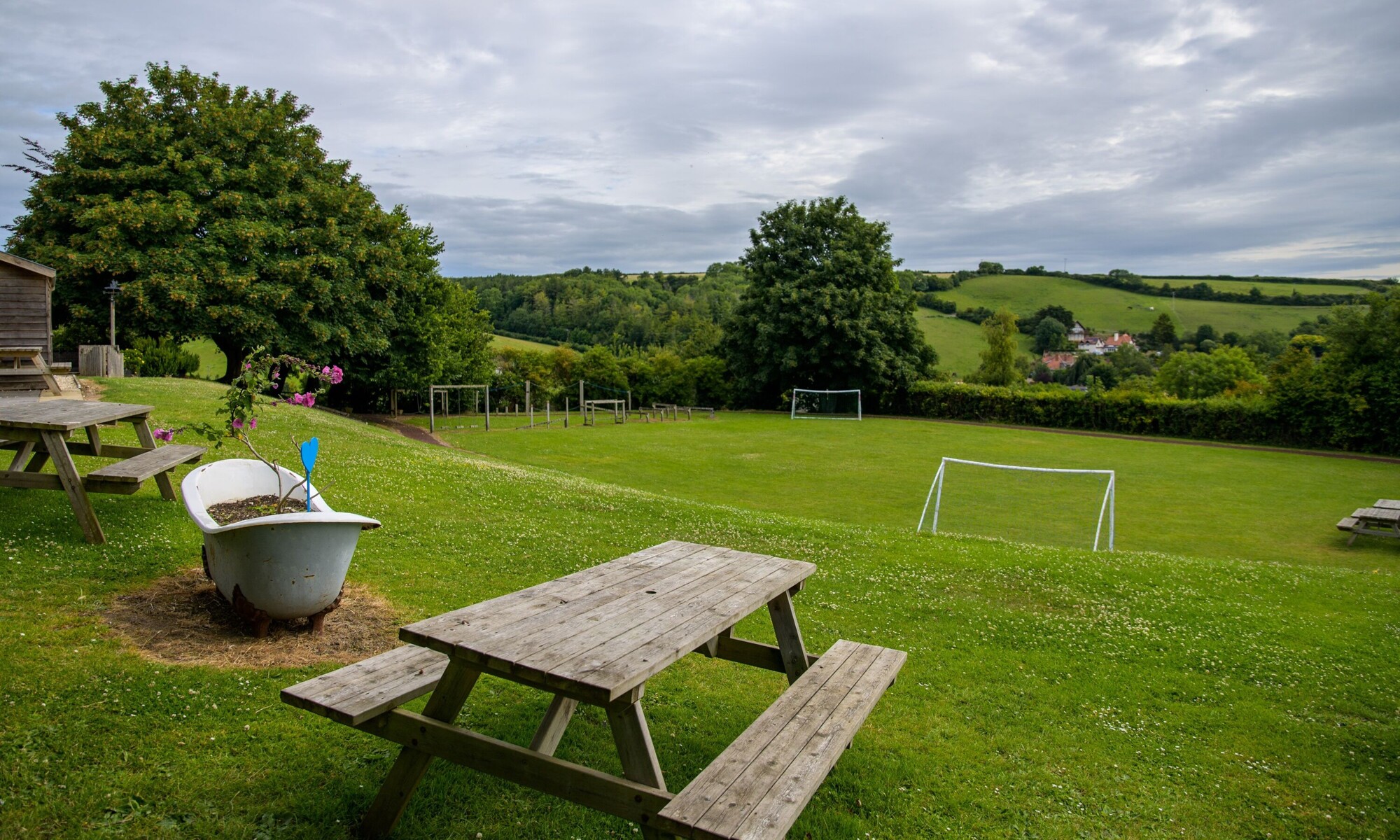 A picture of the school grounds